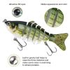 Lifelike Fishing Lures for Freshwater and Saltwater: Multi-Jointed Swimbaits and Crankbaits for Bass