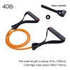 Strong Pull Rope; Portable Resistance Band; Break Resistant; Durable; Comfortable Big Handle; Suitable For Gym; Home; Outdoor