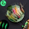 3pcs/7pcs Shrimp Lure Fishing Lures Artificial Bait