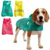 Pet Raincoat Medium Dog Golden Retriever Waterproof Reflective Strip Outdoor Raincoat